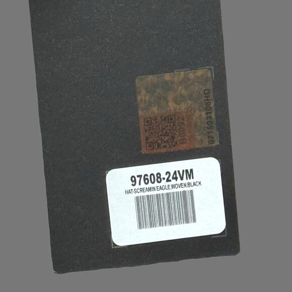 Harley-Davidson Screamin' Eagle Satin Snapback Baseball Cap Black Beauty NWT - Picture 4 of 6